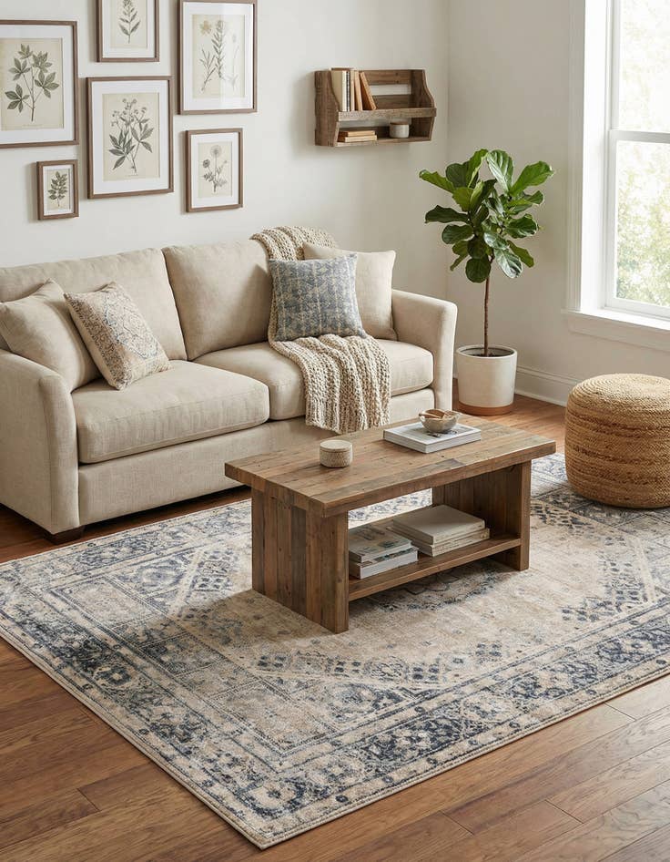 Detail image of 5' x 7' 7 Villa Rug