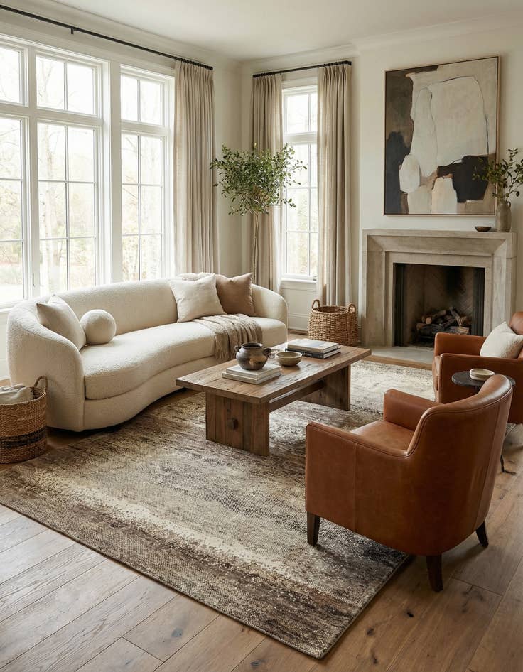 Detail image of  3' x 5' 6 Sahar Fresco Rug