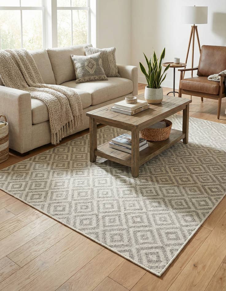 Detail image of 4' x 6' Easy-Clean Jill Zarin Costa Rica Indoor / Outdoor Rug