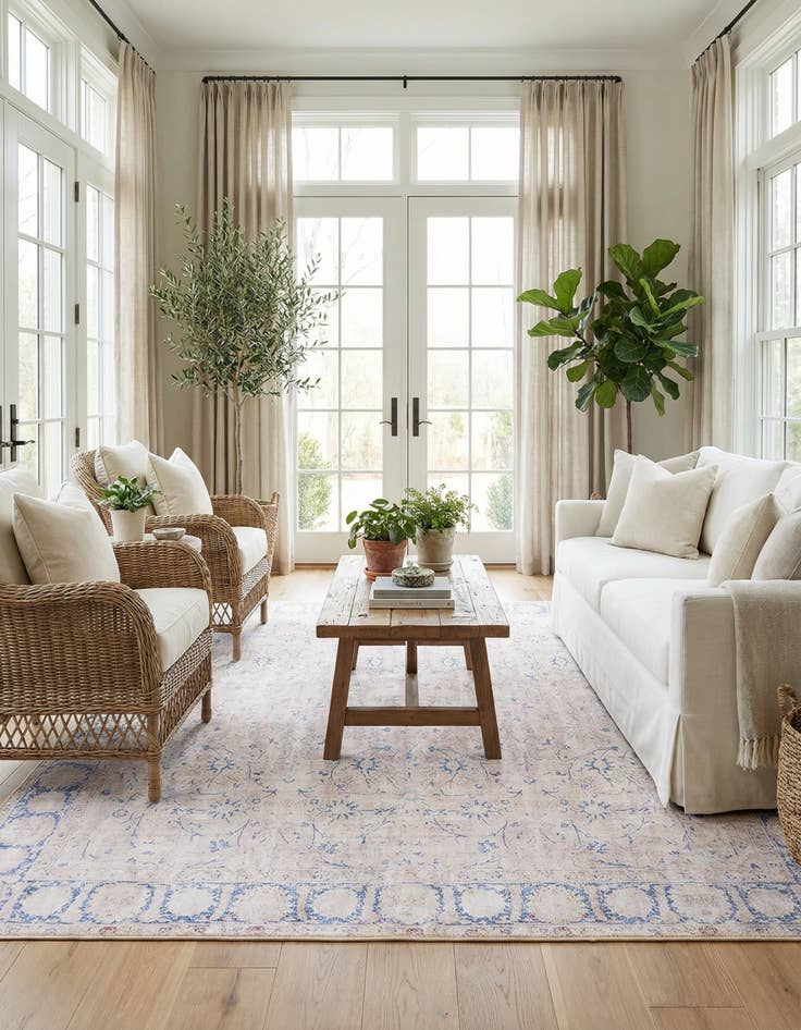 Detail image of 7' 6 x 7' 6 Timeless Square Rug