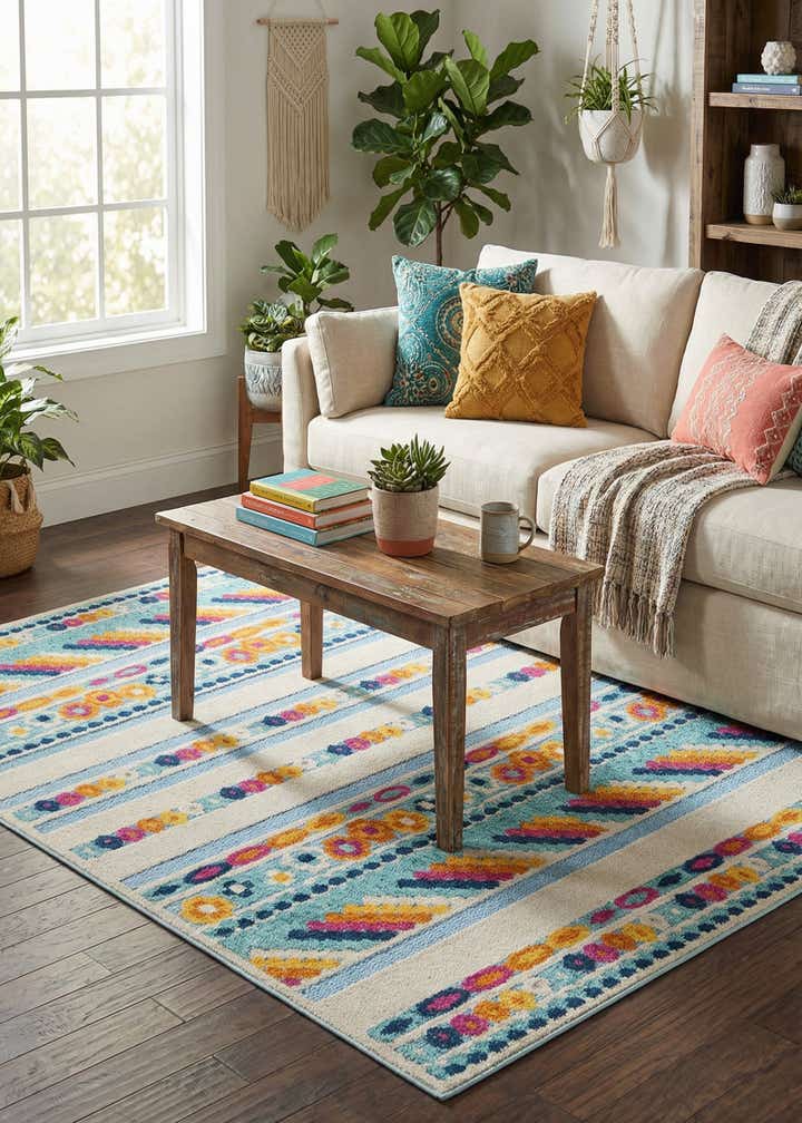 6' x 9' Easy-Clean Aruba Indoor / Outdoor Rug