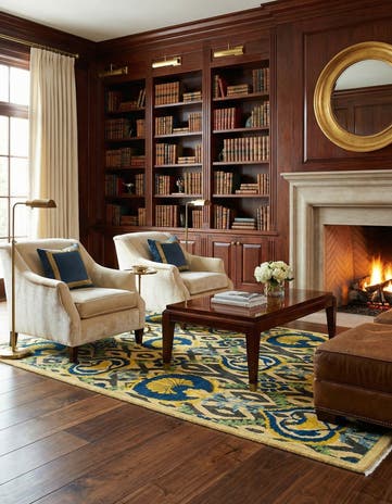 4' 10 x 6' 9 Hand Knotted Kazak Rug