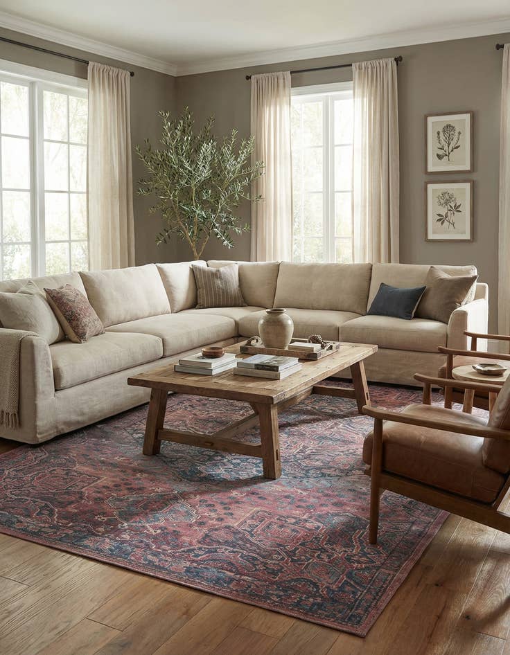 Detail image of  10' 6 x 13'  Washable Maahru Rug