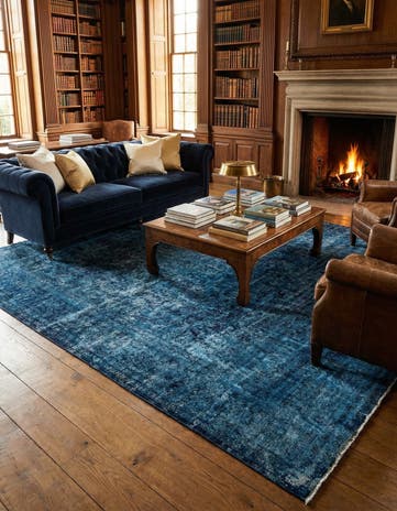 9' 8 x 13' 1 Vintage Royal Wool Rug