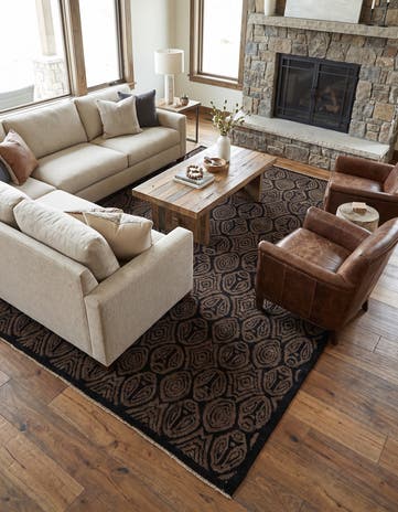 7' 10 x 10' 4 Hand Knotted Darya Wool Rug