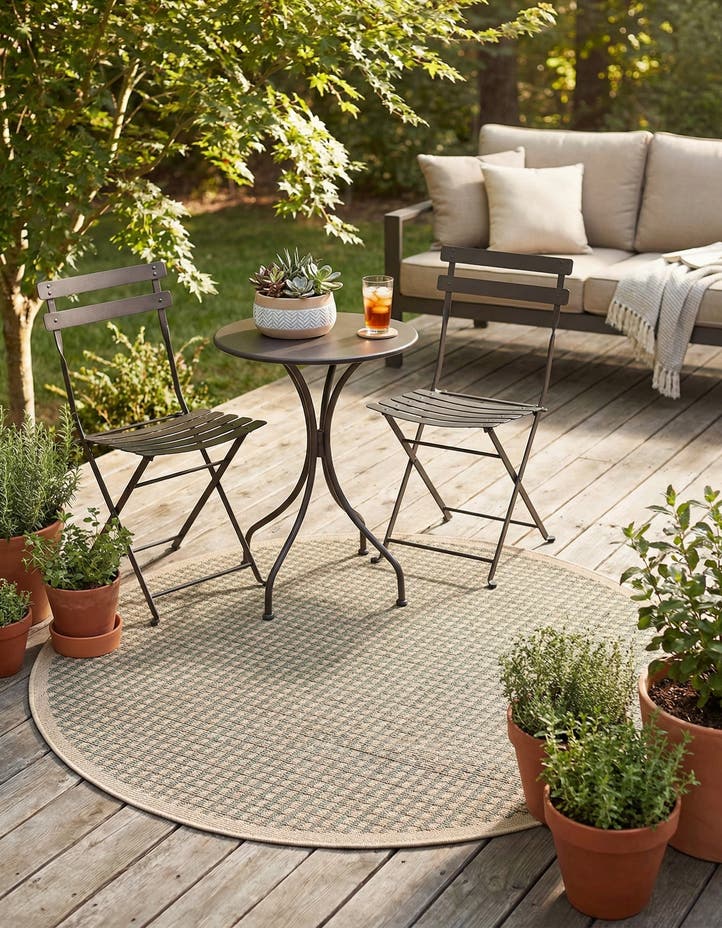 4' x 4' Easy-Clean Border Indoor / Outdoor...