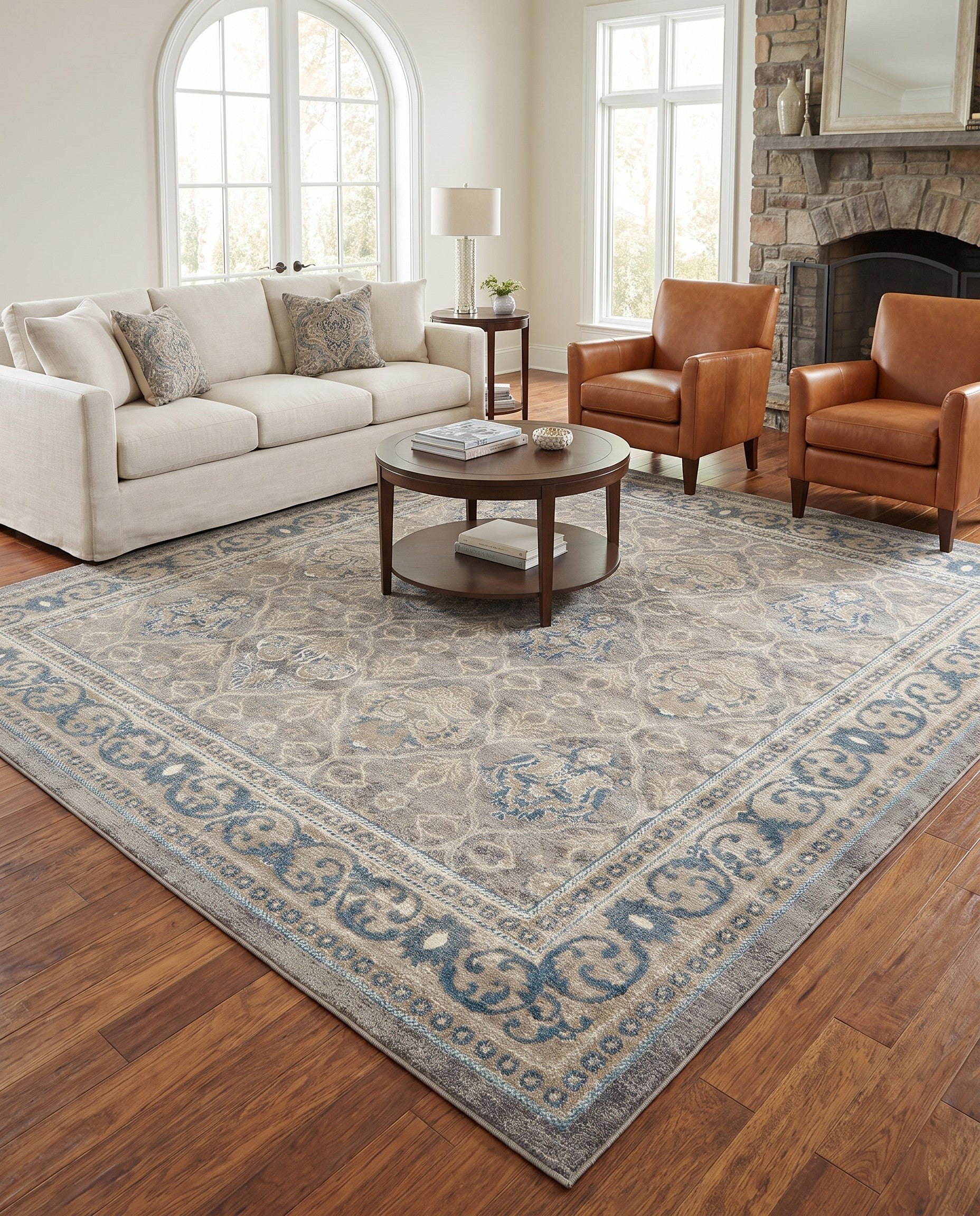 8' x 8' Vienna Square Rug