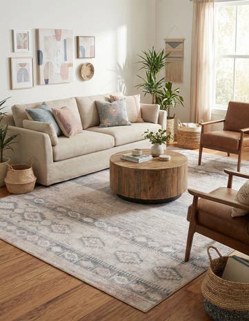7' 6 x 10' 6 Washable Timeless Rug