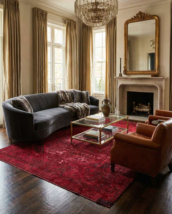 7' 6 x 11' 6 Hand Knotted Ultra Vintage Persian Wool Rug