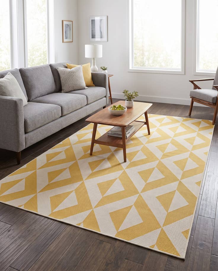 Detail image of 6' x 9' Easy-Clean Jill Zarin Napa Indoor / Outdoor Rug