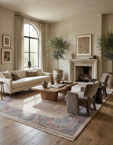 8' 4 x 11' 2 Hand Knotted Tibet Wool Rug