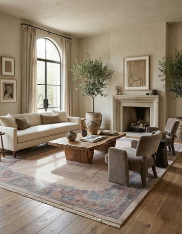 8' 4 x 11' 2 Hand Knotted Tibet Wool Rug
