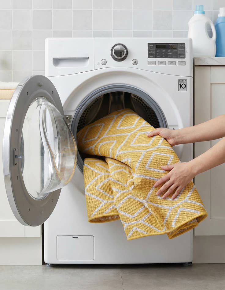 Detail image of 4' x 6'  Washable Jill Zarin Turks and Caicos Indoor / Outdoor Rug