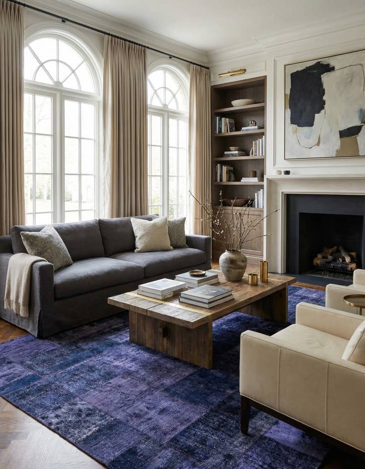 Detail image of 8' 3 x 9' 10  Hand Knotted Ultra Vintage Persian Wool Rug