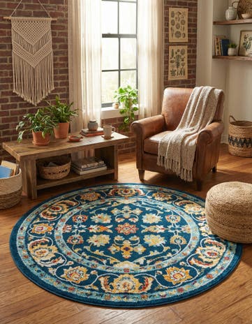 5' x 5' Aurelia Round Rug