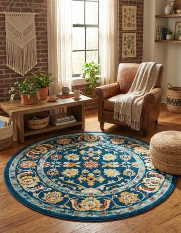 5' x 5' Aurelia Round Rug