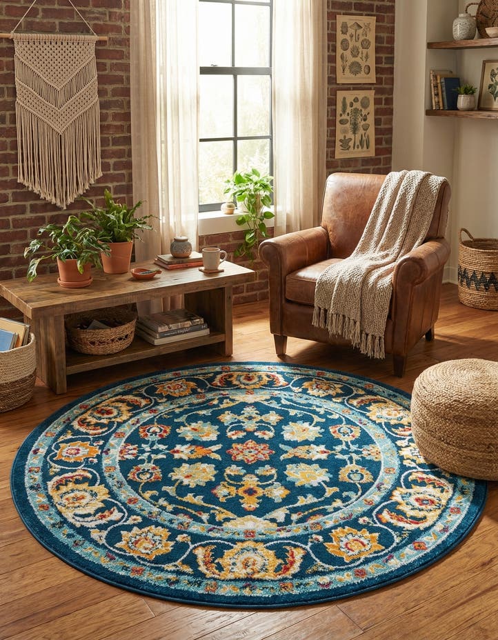 5' x 5' Aurelia Round Rug