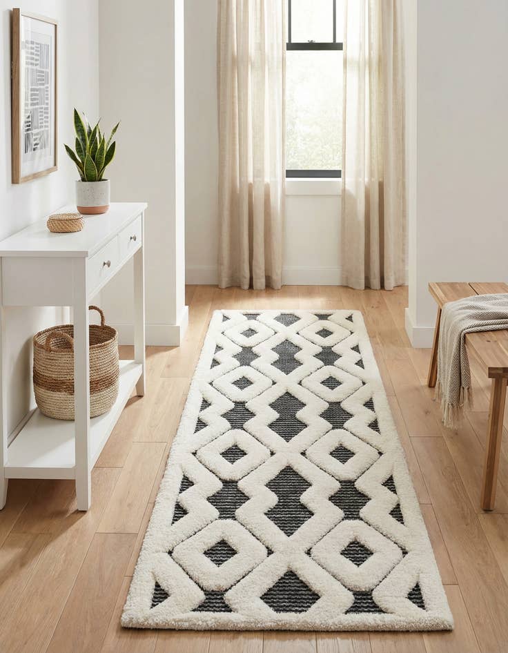 Detail image of 2' x 6' Prismatic Runner Rug