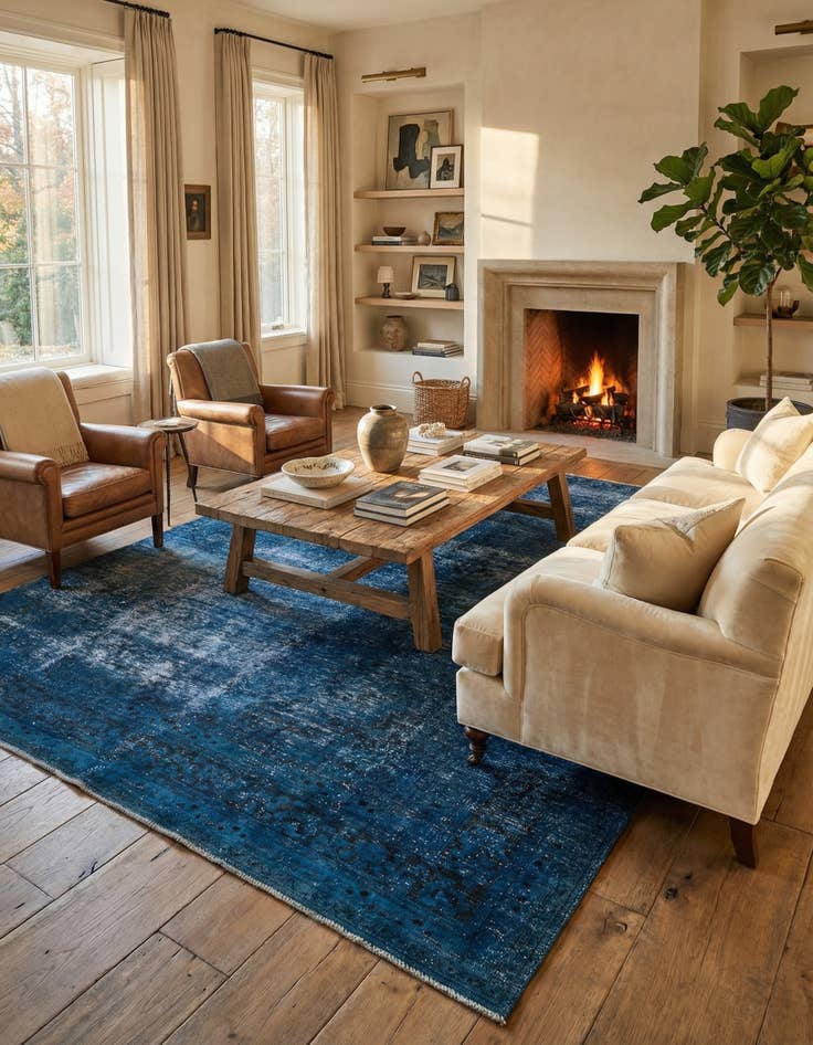 Detail image of 8' 1 x 10' 7  Hand Knotted Ultra Vintage Persian Wool Rug