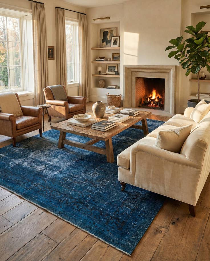 Detail image of 8' 1 x 10' 7 Hand Knotted Ultra Vintage Persian Wool Rug