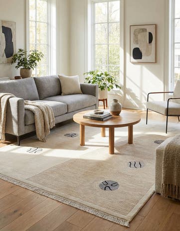 5' 6 x 7' 10 Hand Knotted Darya Wool Rug