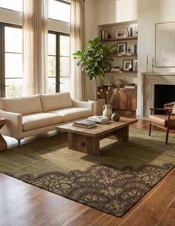 8' 6 x 10' 4 Hand Woven Kilim Modern Wool Rug