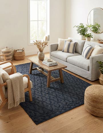 5' 3 x 8' Hand Woven Larsa Jute Rug