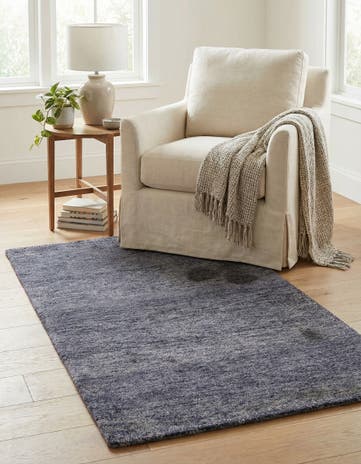 2' 4 x 4' 8 Hand Knotted Kashkuli Gabbeh Wool Runner Rug