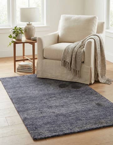 2' 4 x 4' 8 Hand Knotted Kashkuli Gabbeh Wool Runner Rug