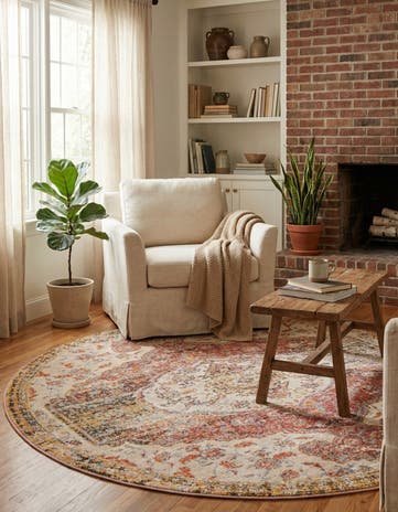 Oxfordshire Round Rug