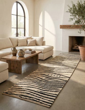 5' x 13' 8 Hand Knotted Moroccan Wool Runner Rug
