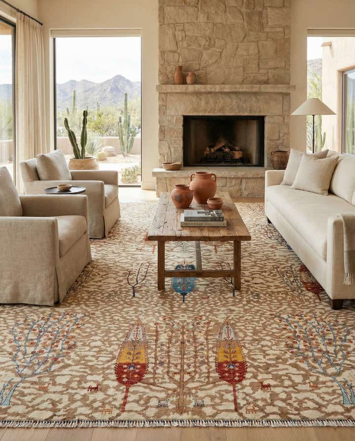 10' x 13' 1 Rubin Wool Rug