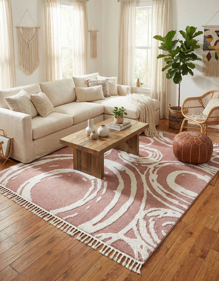 Detail image of  9' x 12' Boho Rug