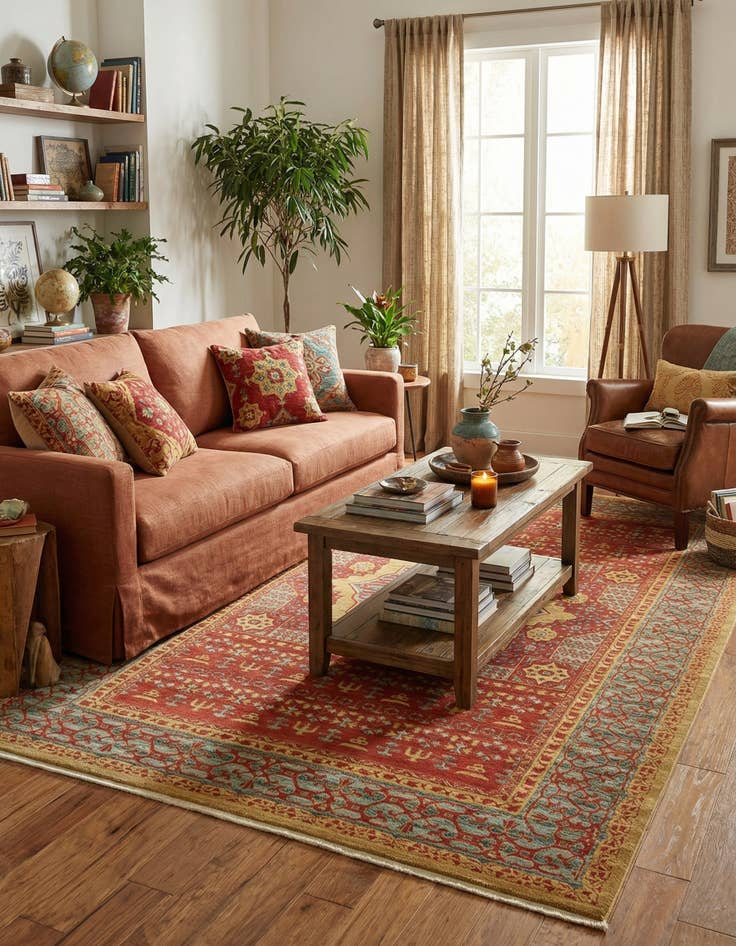 Detail image of 10' 6 x 16' 5 Mamluk Rug