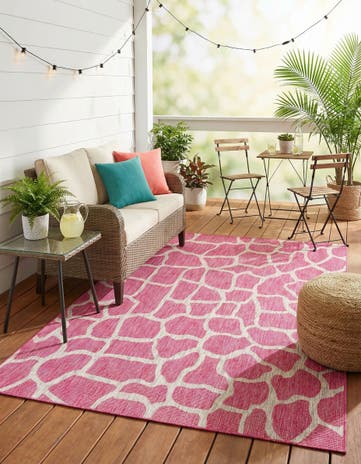 6' x 9' Easy-Clean Safari Indoor / Outdoor Rug