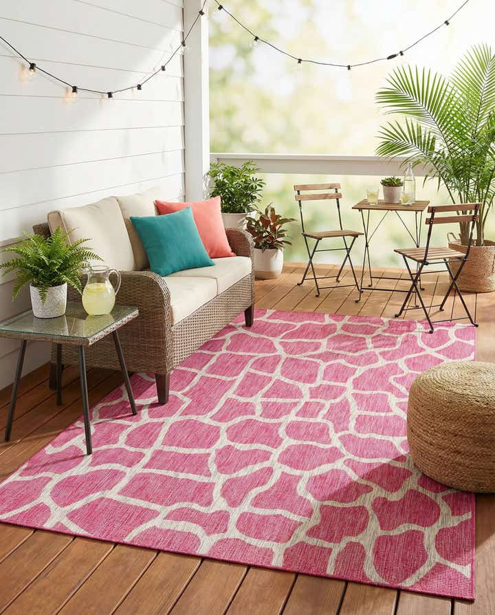 6' x 9' Easy-Clean Safari Indoor / Outdoor Rug