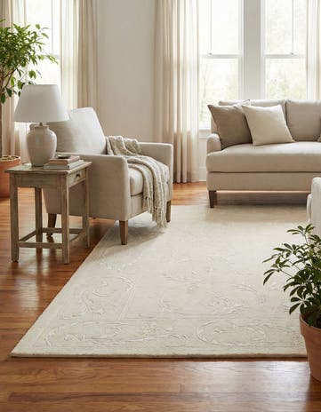 5' x 6' 8 Hand Knotted Darya Wool Rug