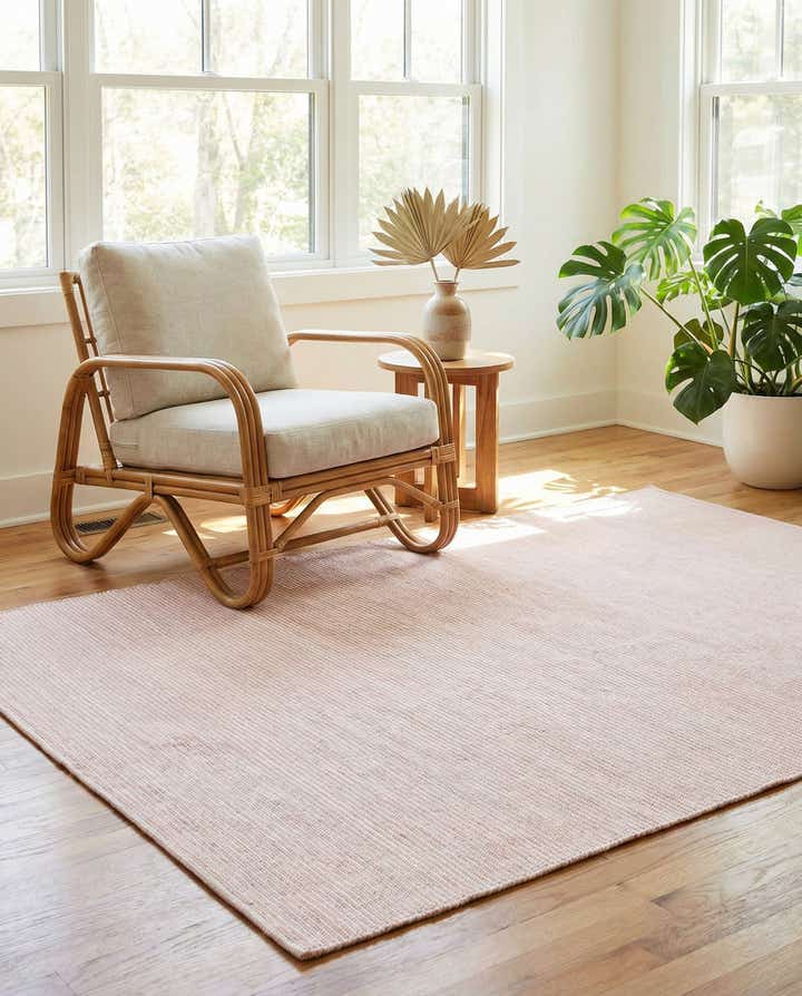 6' 1 x 9' Easy-Clean Jill Zarin Palm Springs Indoor / Outdoor Rug