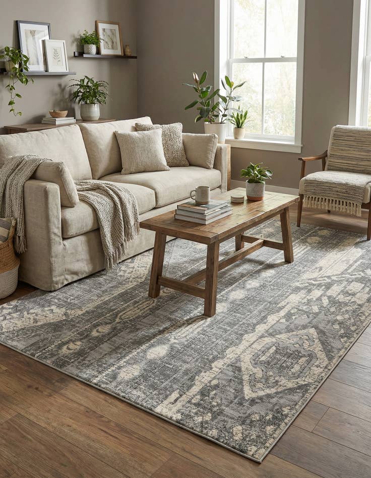 Detail image of 5' 3 x 8' Oregon Rug