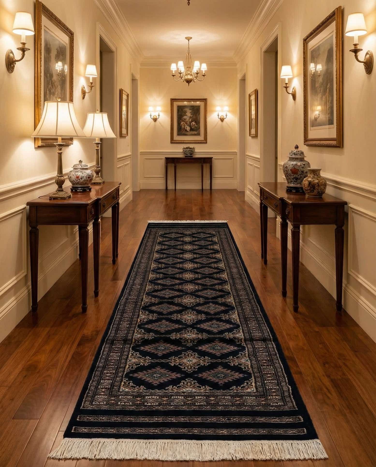 2' 1 x 6' 2 Hand Knotted Bokhara Oriental Runner Rug