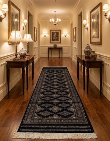 2' 1 x 6' 2 Hand Knotted Bokhara Oriental Runner Rug