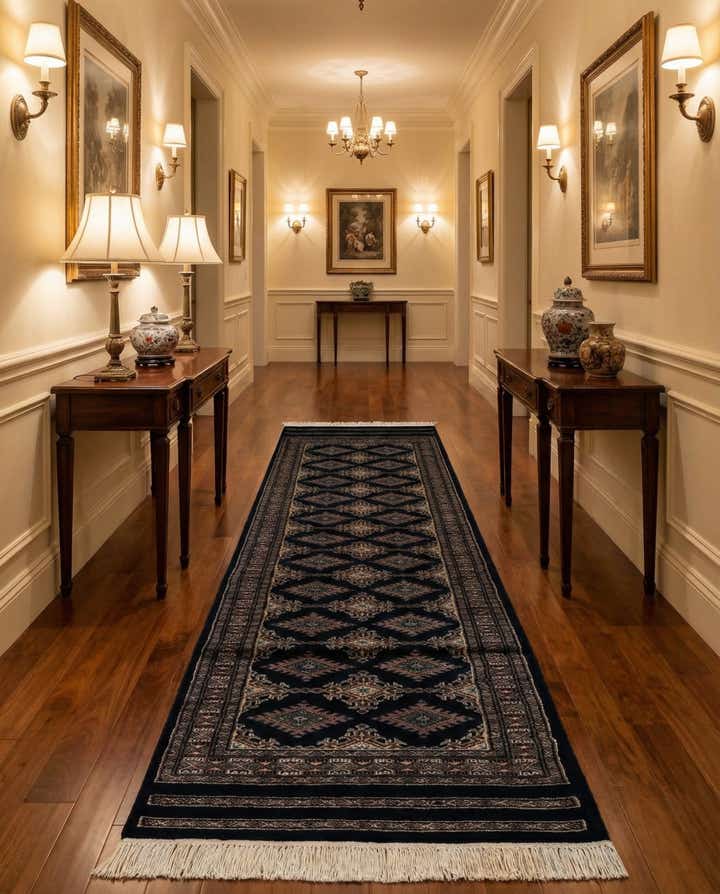 2' 1 x 6' 2 Hand Knotted Bokhara Oriental Runner Rug