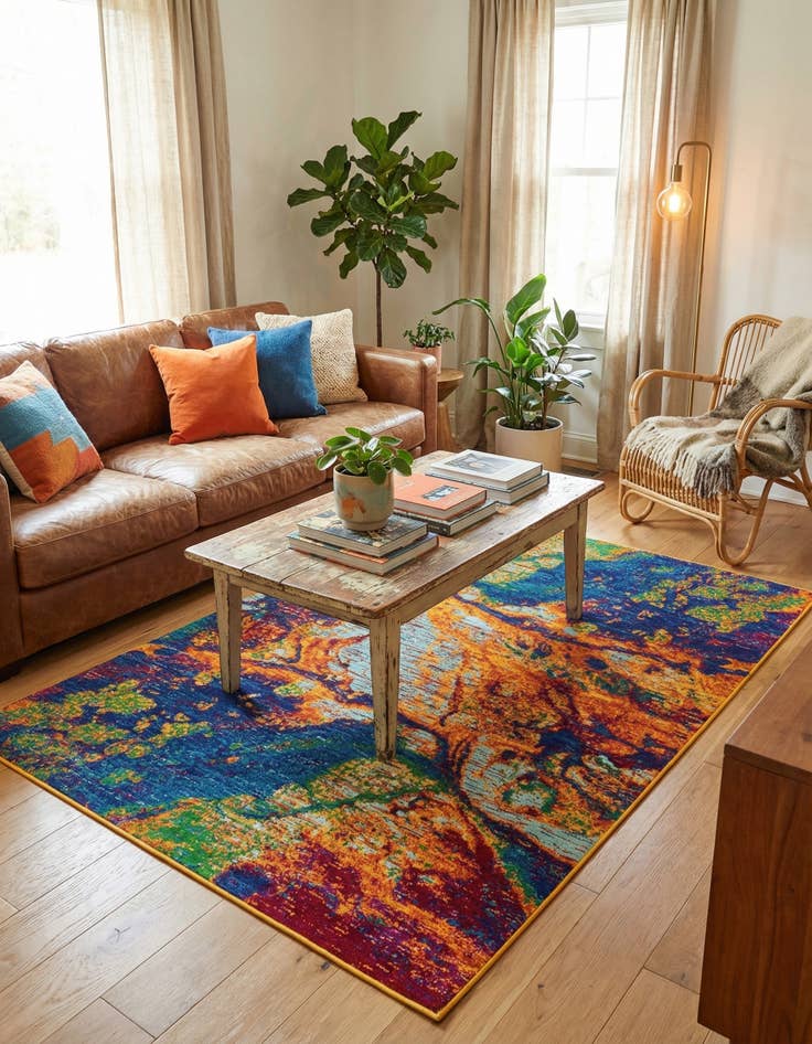 Detail image of  4' x 6' Calypso Rug