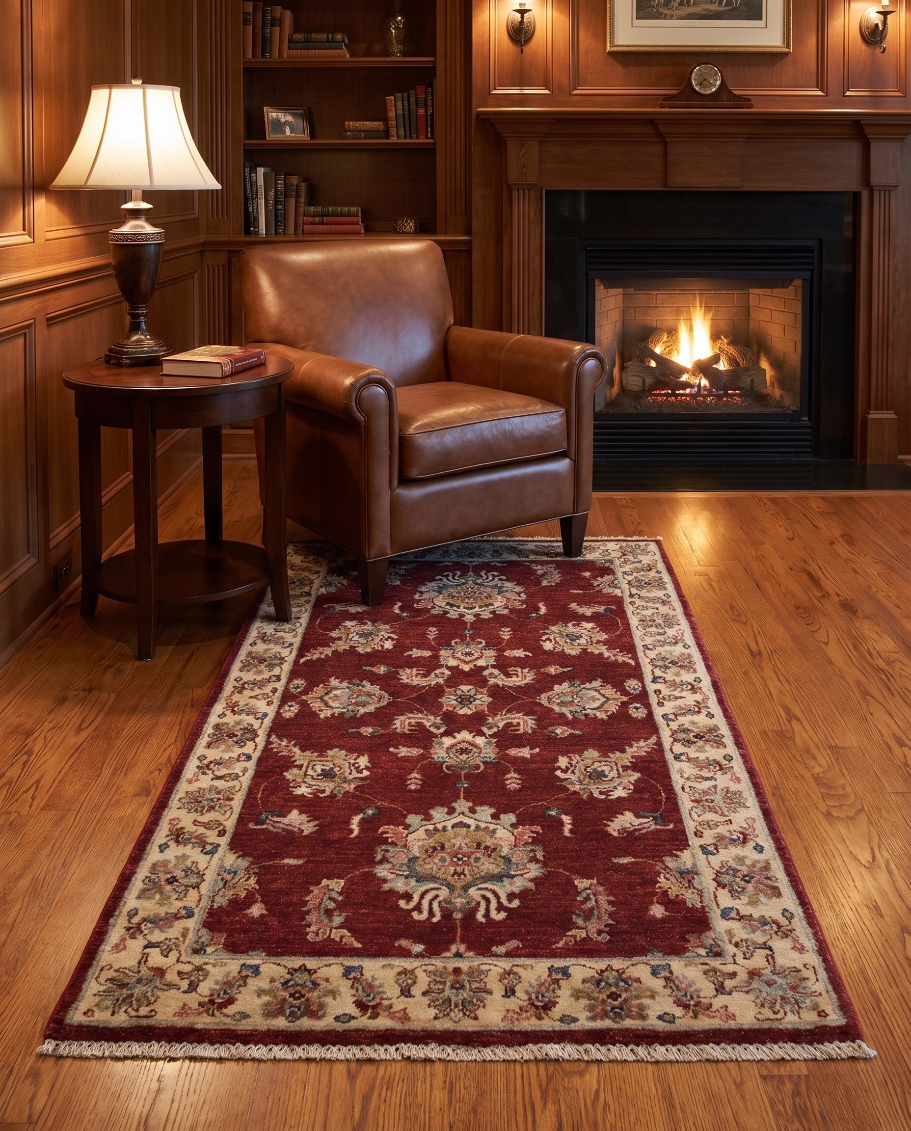 3' x 5' 1 Hand Knotted Ziegler Rug