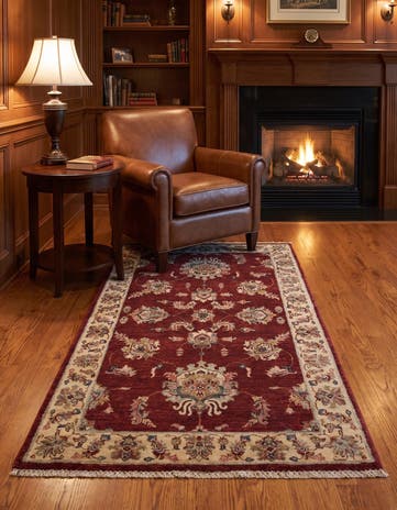 3' x 5' 1 Hand Knotted Ziegler Rug