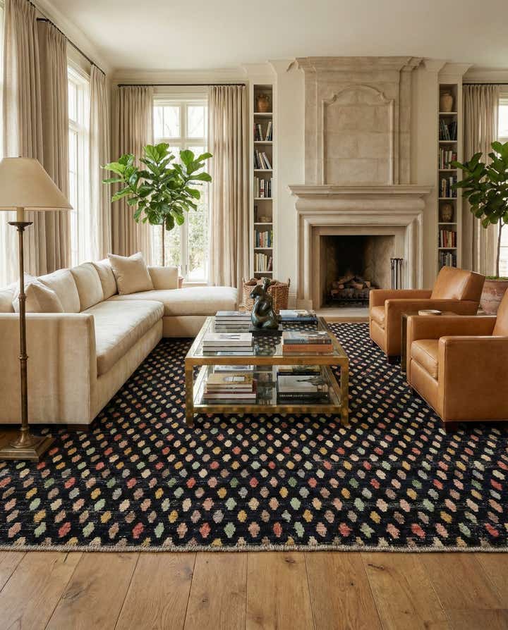 10' 2 x 14' 10 Hand Knotted Darya Wool Rug