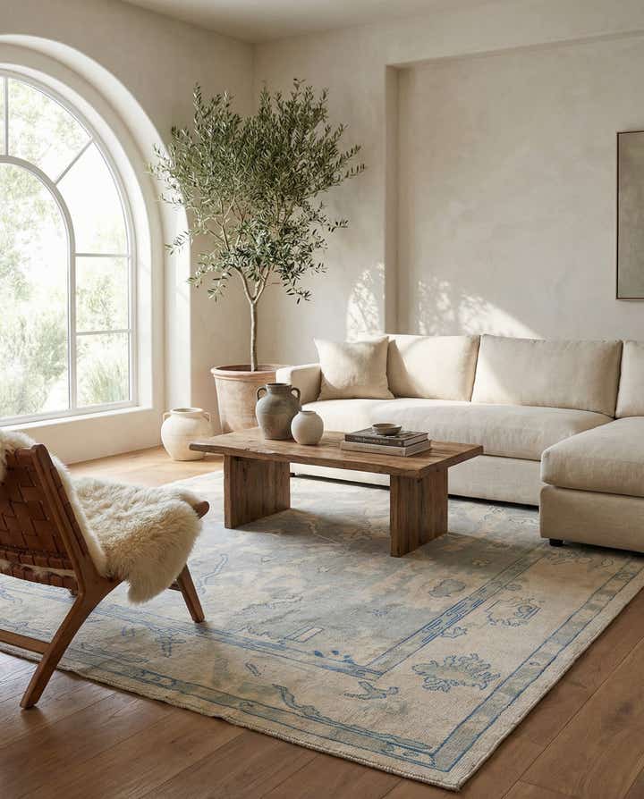 8' 6 x 10' 2 Hand Knotted Moroccan Wool Rug