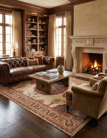 6' 8 x 9' 10 Hand Knotted Ariana Ziegler Oriental Rug