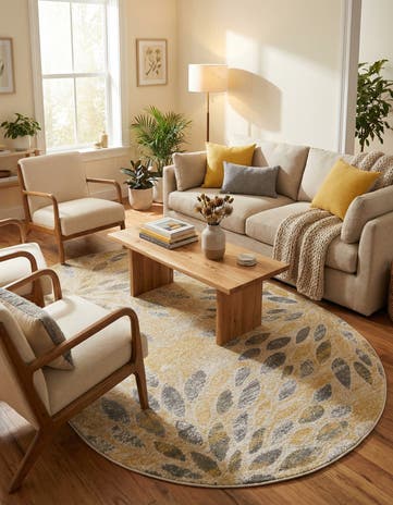 5' x 8' Charleston Oval Rug