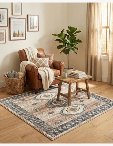 3' 3 x 3' 3 Medina Square Rug